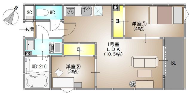間取図