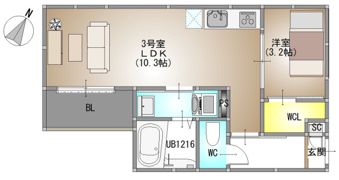 REGALEST 藤原光町の間取り画像