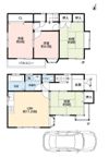 草加市青柳戸建の間取り画像