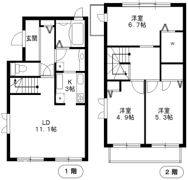 グラシア・フィス北寺尾 E棟の間取り画像