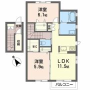 ベガ16の間取り画像