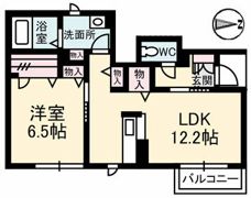 シャーメゾンT・Kの間取り画像