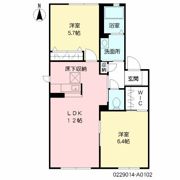 アベニュー A棟の間取り画像