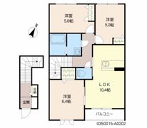 コンフォルト・ファイブ A棟の間取り画像