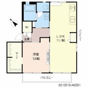 メゾン・ナンディナ A棟の間取り画像