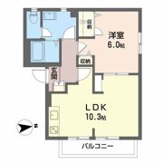 ドミールTの間取り画像