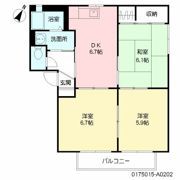 シャーメゾン桜 A棟の間取り画像