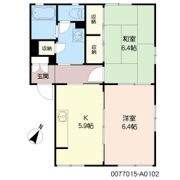 ヴィレスト椿の間取り画像