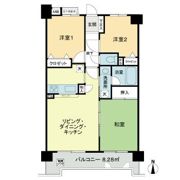 朝日マンション川越の間取り画像