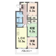 アメニティヒルズの間取り画像