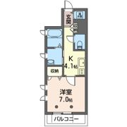 フレシール菊名の間取り画像