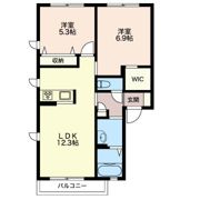 クランツ鎌倉の間取り画像