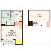 ハーモニーテラス中杉町Ⅱの間取り画像