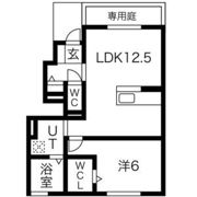 グランツコート三笠 A棟の間取り画像