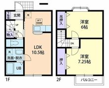 21Clubの間取り画像
