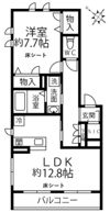 ラディーチェAの間取り画像
