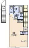 AP杜 愛子東の間取り画像