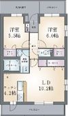フランセリオの間取り画像
