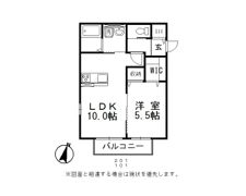ローレルBの間取り画像