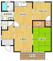 クロワールの間取り画像