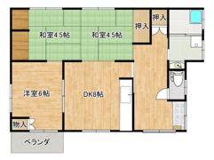 三股R7の間取り画像