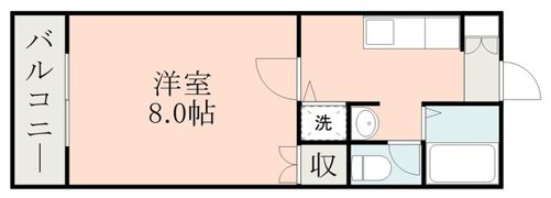 ベック12番館の間取り画像