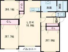 さくらTRAの間取り画像