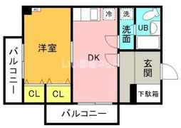 フジビュー矢向の間取り画像