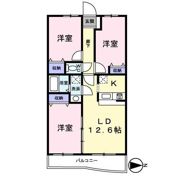 シャルム・サンヒルズの間取り画像