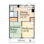 谷マンションの間取り画像