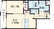 リアンレガーロ桜並木駅の間取り画像