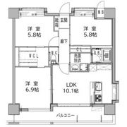 ヒルクレスト菊陽グランデの間取り画像