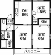 ハイム連取Aの間取り画像