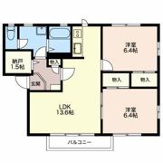 シティ クレスト Aの間取り画像