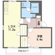 ガーデンスクウェア Aの間取り画像