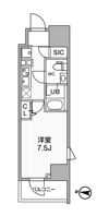 ･ALTERNA亀戸の間取り画像