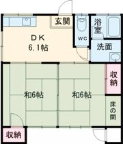 コーポサンライズの間取り画像
