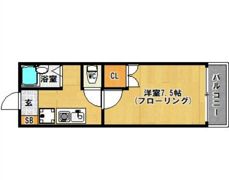 フィオーレ名島の間取り画像