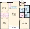 クレールマンション杉並の間取り画像
