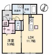 ソルブライト A棟の間取り画像
