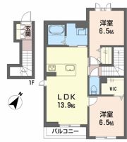 シャーメゾン・ユニヴェールの間取り画像