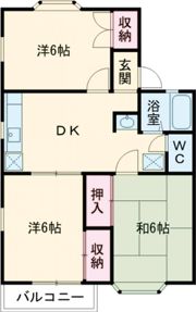 フォレスト本郷 Aの間取り画像