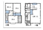荒目ハイツの間取り画像