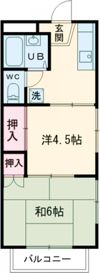 パークハイム成田Bの間取り画像