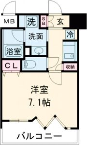 アーバンウェル茨木の間取り画像