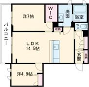 シャーメゾン 守山の間取り画像