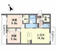 シャーメゾン みずの森の間取り画像