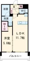 ヒルクレストELGRAND大江の間取り画像
