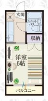 b’CASA深谷Ⅲre－bornの間取り画像