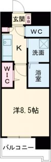 ヒルクレストELGRAND大江の間取り画像
